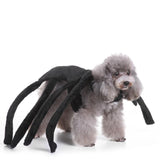 Pet Spider Costume Halloween Tarantula Pet Costumes Outfit Apparel Furry Spider Legs