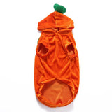 Pet Halloween Costumes Funny Pumpkin Cosplay Fleece Hoodie Coat Clothes Warm Jumpsuit Outfit Apparel