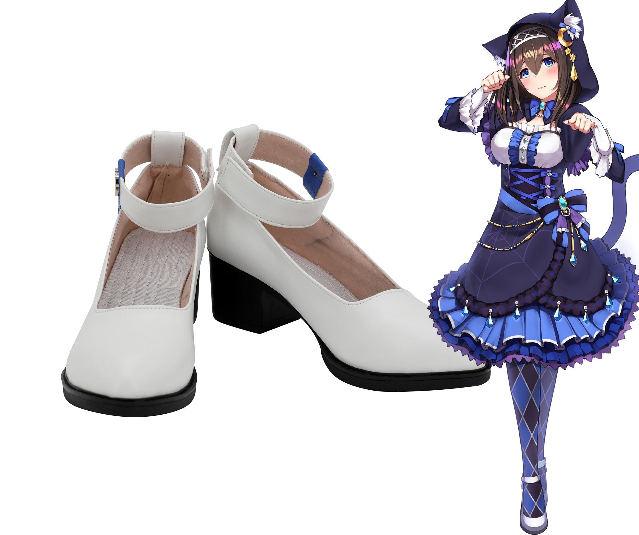 THE IDOLM@STER CINDERELLA MASTER We're the friends! Sagisawa Fumika Cosplay Shoes