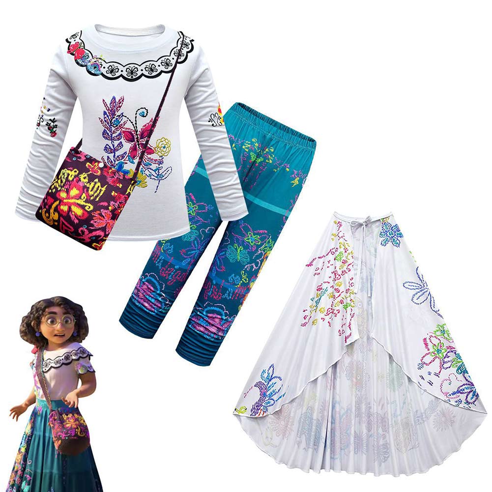 Mirabel encanto  Blouse designs, Clothes design, Disney costumes