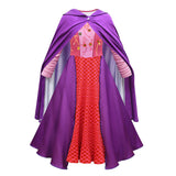 Hocus Pocus Sarah Sanderson Cosplay Costume Dress Halloween Carnival Suit