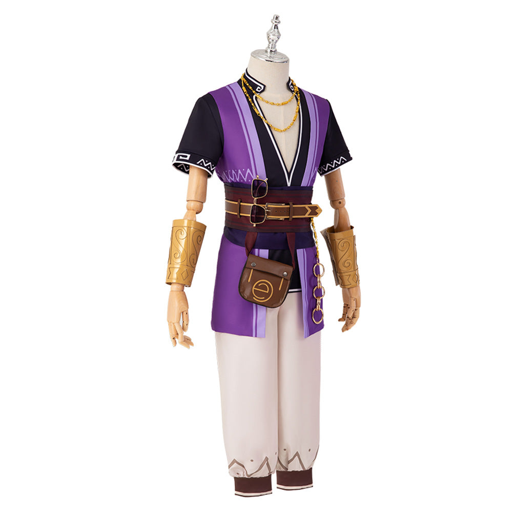 Genshin Impact Liben Cosplay Costume Outfits Halloween Carnival Suit
