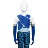 Raya and the Last Dragon Kids Halloween Carnival Suit Raya Cosplay Costume