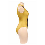 Star Trek: Discovery Season 4 Swimsuit Cosplay Costume Yellow jumpsuit Swimwear Outfits Halloween Carnival Suit cossky®