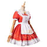 Genshin Impact KLEE Alice in Wonderland Alice Cosplay Costume Dress Outfits Halloween Carnival Suit