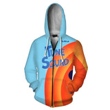 Space Jam: A New Legacy Cosplay Hoodie 3D Printed Hooded Sweatshirt Men Women Casual Streetwear Zip Up Jacket Coat