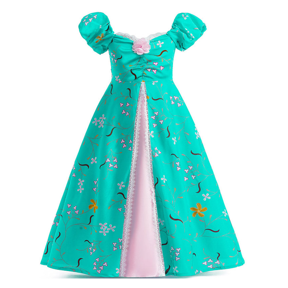 Kids Girls Enchanted Giselle Dress Cosplay Costume Outfits Halloween C Cosplaysky.ca Kids Girls Enchanted Giselle Dress Cosplay Costume Outfits Halloween C Cosplaysky.ca