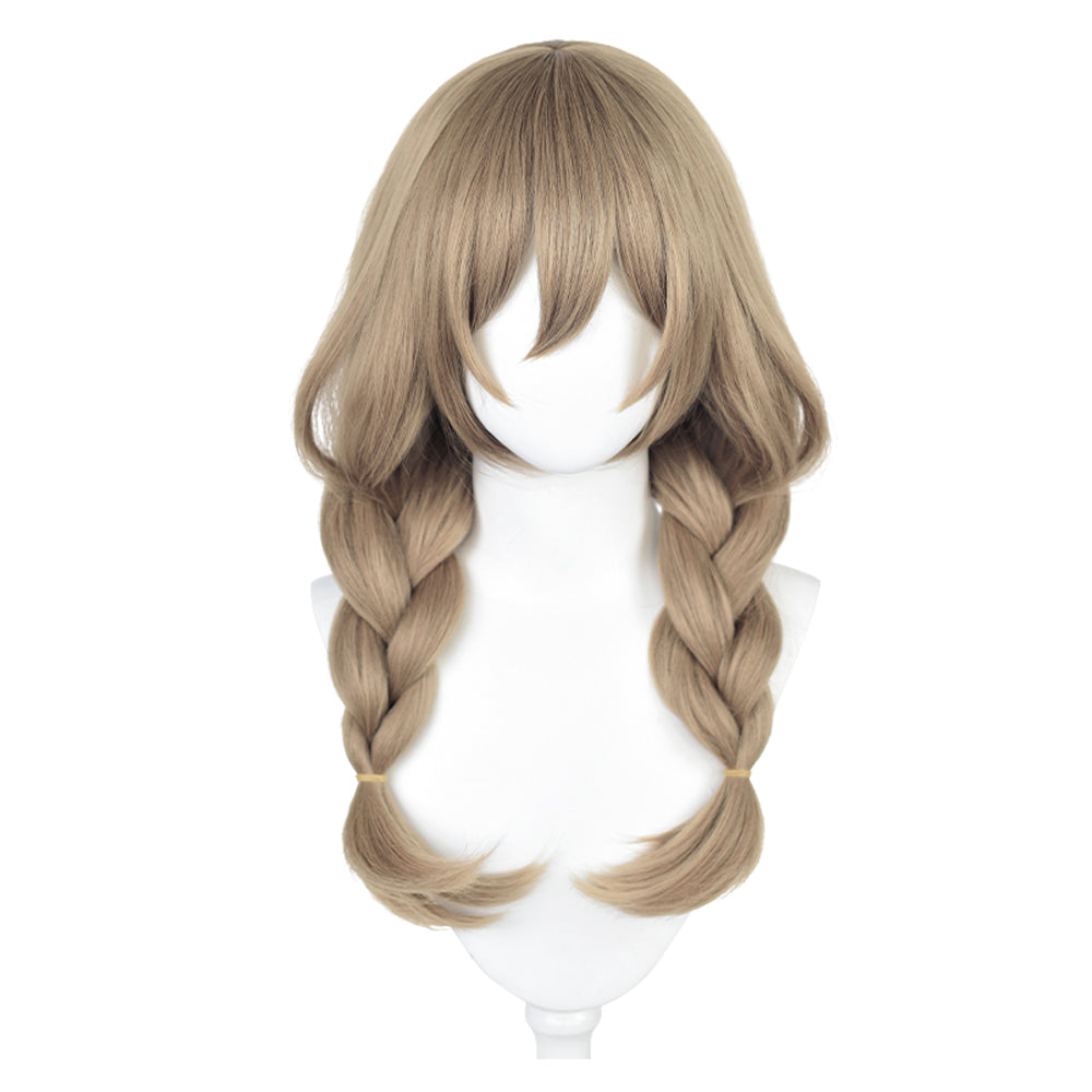 Genshin Impact Lisa Cosplay Wig Heat Resistant Synthetic Hair Carnival Halloween Party Props