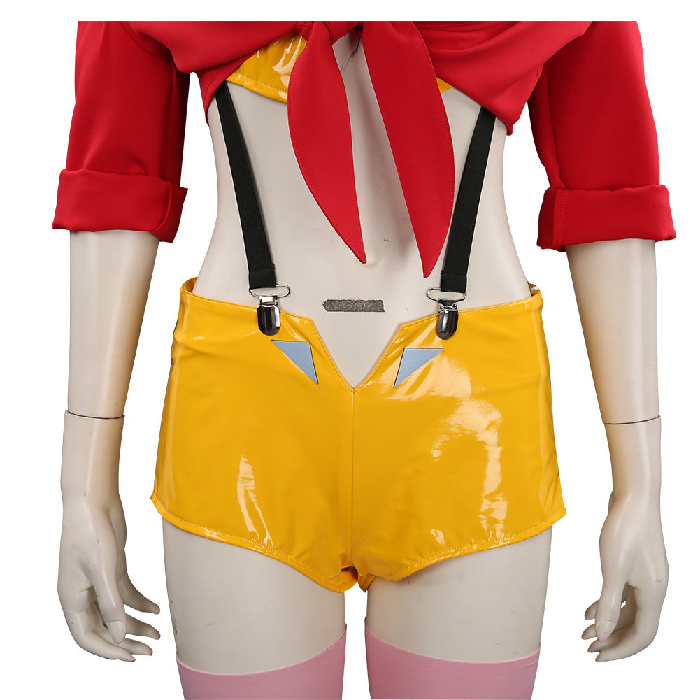 Anime Cowboy Bebop Faye Valentine Cosplay Costume Outfits Halloween Carnival Suit