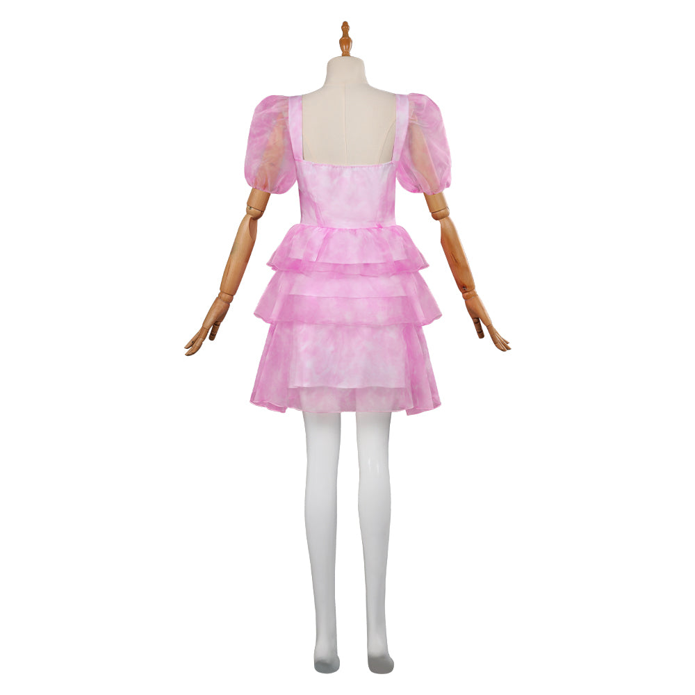 Movie The Super Mario Bros Princess Peach Cosplay Costume Pink Short D Cosplaysky.ca Movie The Super Mario Bros Princess Peach Cosplay Costume Pink Short D Cosplaysky.ca