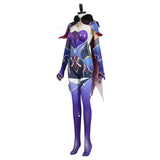 Genshin Impact Mona Cosplay Costume Dress Outfits Halloween Carnival Suit