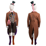 Mad Hatter Alice in Wonderland Tarrant Hightopp Kids Cosplay Costume  Fancy Outfit Halloween Carnival Suit