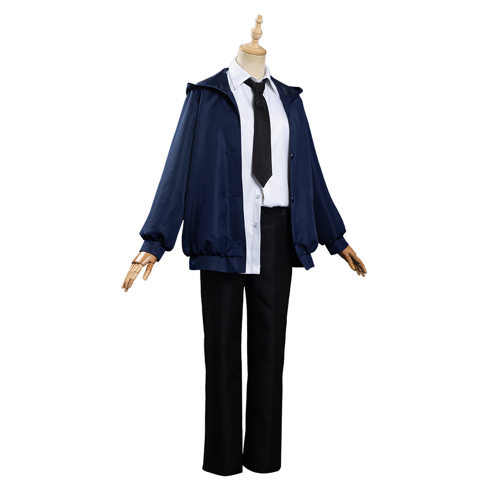 Chainsaw Man Halloween Carnival Suit Power Cosplay Costume Shirt Coat Outfits