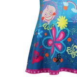Kids Children Encanto Mirabel Cosplay Costume  A-shape Jumpsuit Sleepwear Outfits Halloween Carnival Suit cossky®