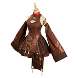 Genshin Impact Hu Tao Cosplay Costume Zombie‘s Style Dress Outfits Halloween Carnival Suit