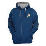 Star Trek: Strange New Worlds Spock Cosplay Hoodie 3D Printed Hooded Sweatshirt Men Women Casual Streetwear Pullover