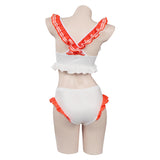Sailor Moon Aino Minako Cosplay Swimwear Bikini Top Shorts Outfits Halloween Carnival Suit