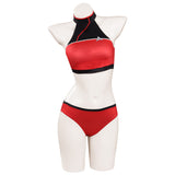 Star Trek: Lower Decks Season 1 Swimsuit Cosplay Costume Red Uniform Two-Piece Bikini Swimwear Outfits Halloween Carnival Suit cossky®