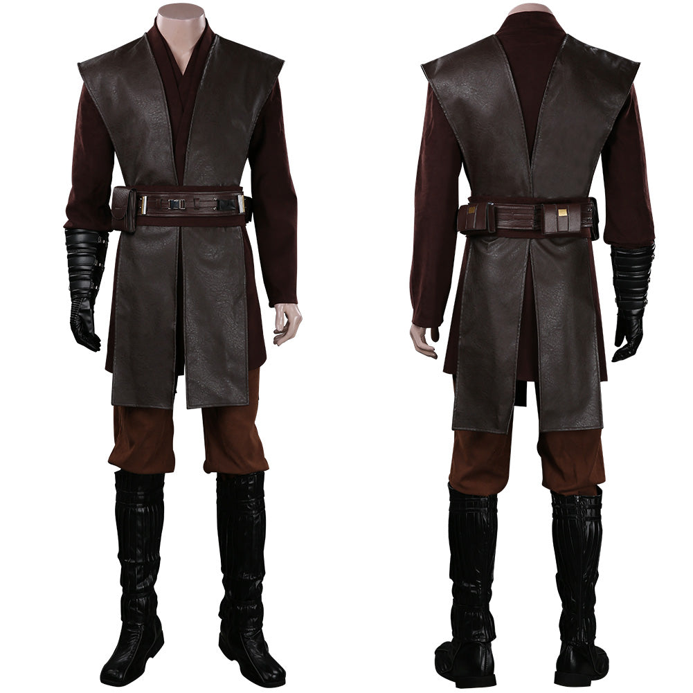 Anakin Skywalker Cosplay Costume Outfits Halloween Carnival Suit