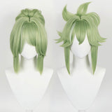 Genshin Impact Kuki Shinobu Cosplay Wig Heat Resistant Synthetic Hair Carnival Halloween Party Props