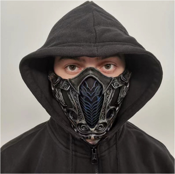 2021 Movie Mortal Kombat Face Cover Cosplay Accessories