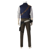 Cal Kestis Cosplay Costume Top Pants Belt Outfits Halloween Carnival Suit