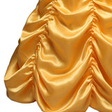 Kids Children Beauty and the Beast Belle Cosplay Costume Outfits Halloween Carnival Suit