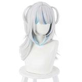 Hololive English VTuber Carnival Halloween Party Props Gawr Gura Cosplay Wig Heat Resistant Synthetic Hair