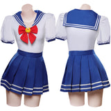 Sailor Moon  Cosplay Costume Sailor Suit Uniform Skirt Outfits Halloween Carnival Suit