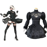 NieR:Automata - 2B Cosplay Costume Dress  Outfits Halloween Carnival Suit