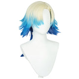 Blue Lock Caesar Cosplay Wig Heat Resistant Synthetic Hair Carnival Halloween Party Props