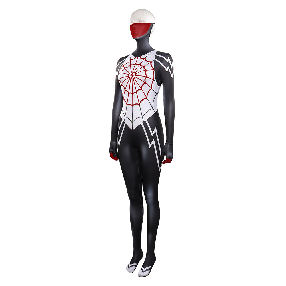 Spider-Man Silk Cindy Moon Bodysuit Jumpsuits Cosplay Costume Outfits Halloween Carnival Party Suit