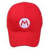 Mario Cosplay Hat Cap Costume Accessories Outfits Halloween Carnival Party Prop