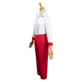 Barbie Cosplay Costume Women Rose Red Outfits Halloween Carnival Suit
