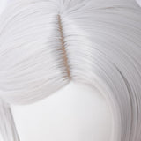 Overwatch Ashe Short Straight Cosplay Wig Silver White