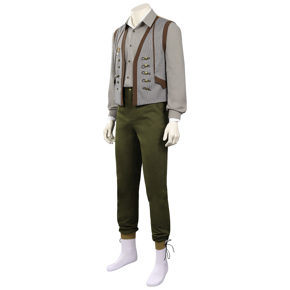 Pinocchio Old Carpenter Geppetto Cosplay Costume Outfits Halloween Carnival Suit