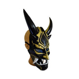 Genshin Impact Xiao Cosplay Mask Cosplay Latex Masks Helmet Masquerade Halloween Party Costume Props