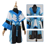 Genshin Impact Scaramouche/Wanderer Cosplay Coatume Top Pants Outfits Halloween Carnival Suit