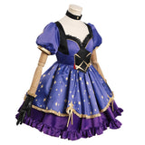 Genshin Impact Mona Cosplay Costume Witch Dress Outfits Halloween Carnival Suit