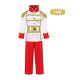 Kids Prince Charming Cosplay Costume Outfits Halloween Carnival Suit