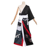 Final Fantasy XIV Night Crane Kimono Outfits Cosplay Costume Halloween Carnival Suit