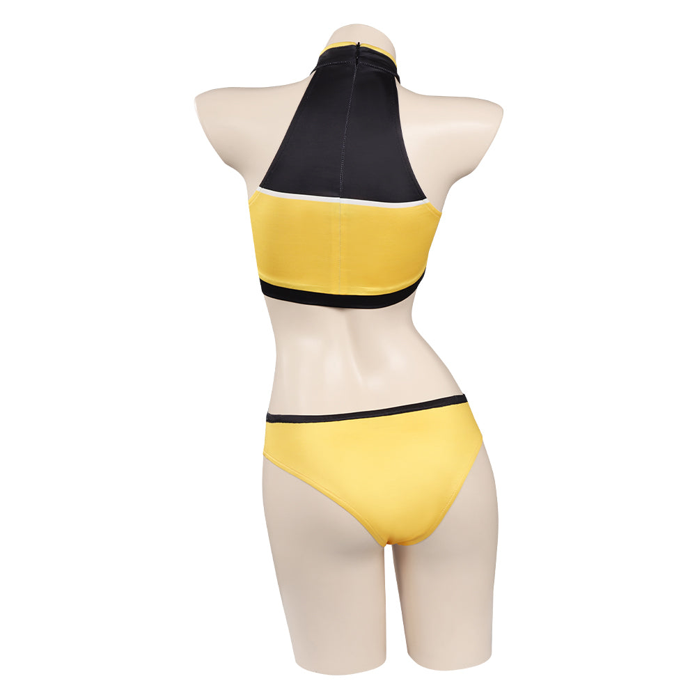 Star Trek: Lower Decks Season 1 Swimsuit Cosplay Costume Yellow Unifor Cosplaysky.ca Star Trek: Lower Decks Season 1 Swimsuit Cosplay Costume Yellow Unifor Cosplaysky.ca