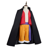 One Piece Monkey D. Luffy Outfits Cosplay Costume Halloween Carnival Suit