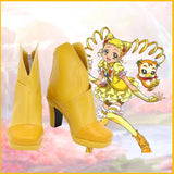 Yes! Pretty Cure 5- Kasugano Urara Cosplay Shoes Boots Halloween Costumes Accessory Custom Made
