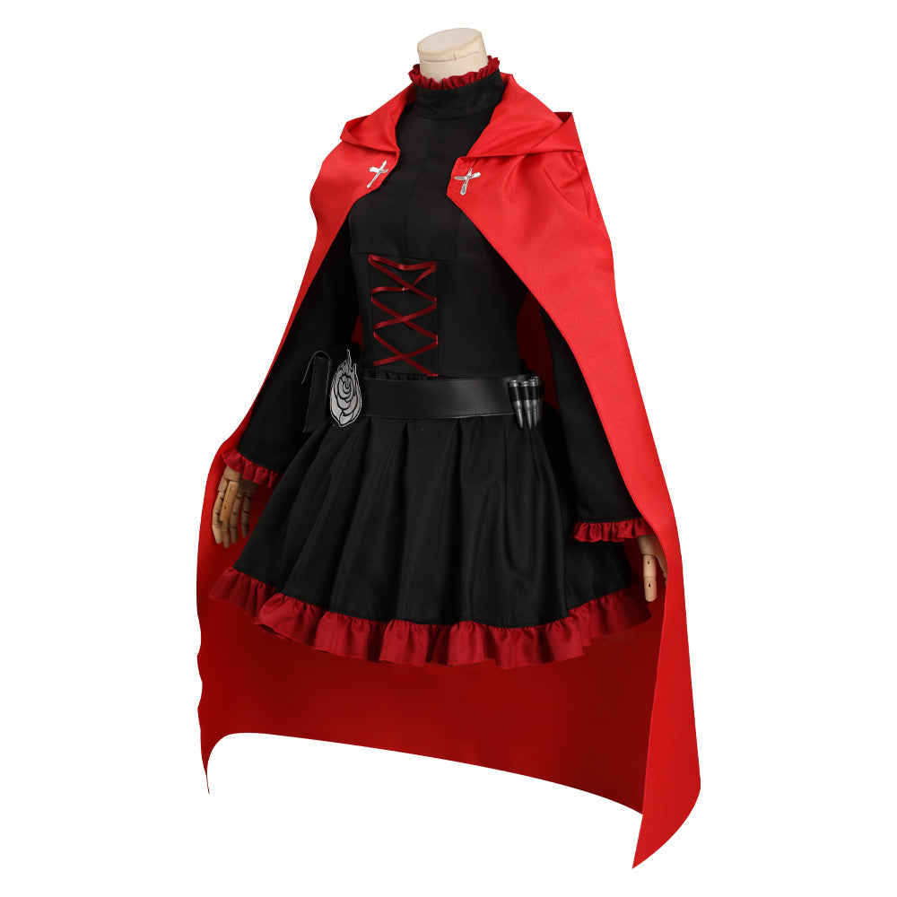 RWBY:Ice Queendom 2022 - Ruby Rose Cosplay Costume Outfits Halloween Carnival Suit