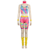 Barbie Print Sportswear Outfits Cosplay Costume Halloween Carnival Suit
