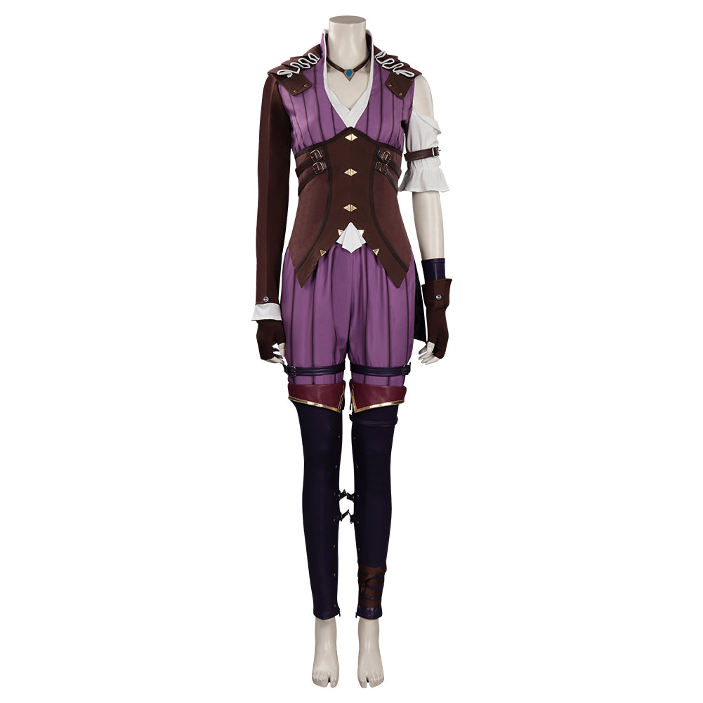 Arcane: League of Legends - Caitlyn Outfits Cosplay Costume Halloween Carnival Suit