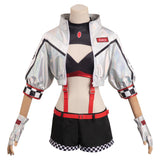 Cyberpunk Edgerunner Lucy Racing Jacket  Cosplay Costume Fancy Outfit Halloween Carnival Suit