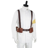 Shingeki no Kyojin Attack on Titan S4 Halloween Carnival Suit Cosplay Costume Marley Eldian Army White Uniform Outfits