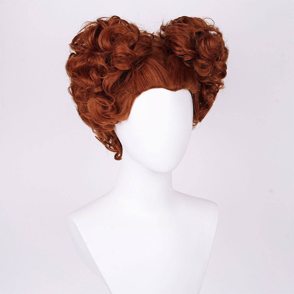 Hocus Pocus 2 Winifred Sanderson Cosplay Wig Heat Resistant Synthetic Hair Carnival Halloween Party Props